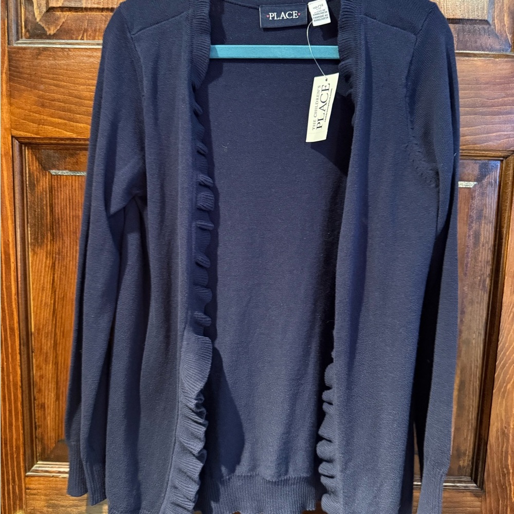 The Children's Place Dark Blue Knit Cardigan